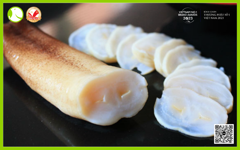 Ốc vòi voi sashimi Ốc vòi voi sashimi