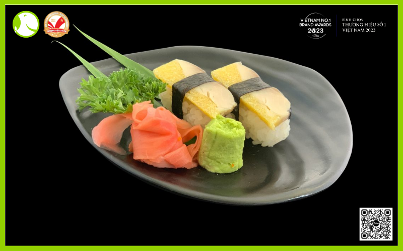 cá trích ép trứng sushi cá trích ép trứng sushi