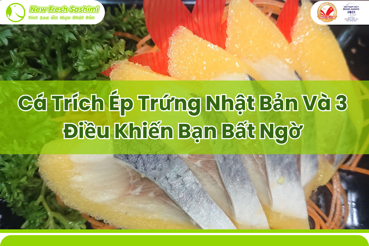 cá trích ép trứng Nhật Bản