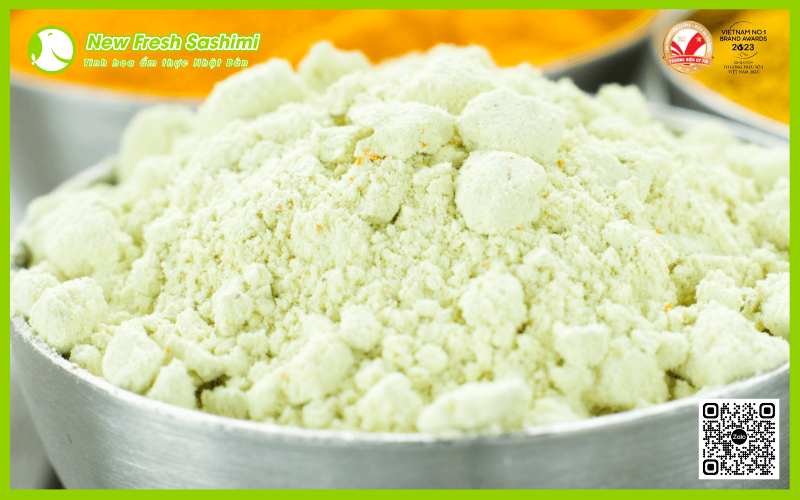 mù tạt bột túi