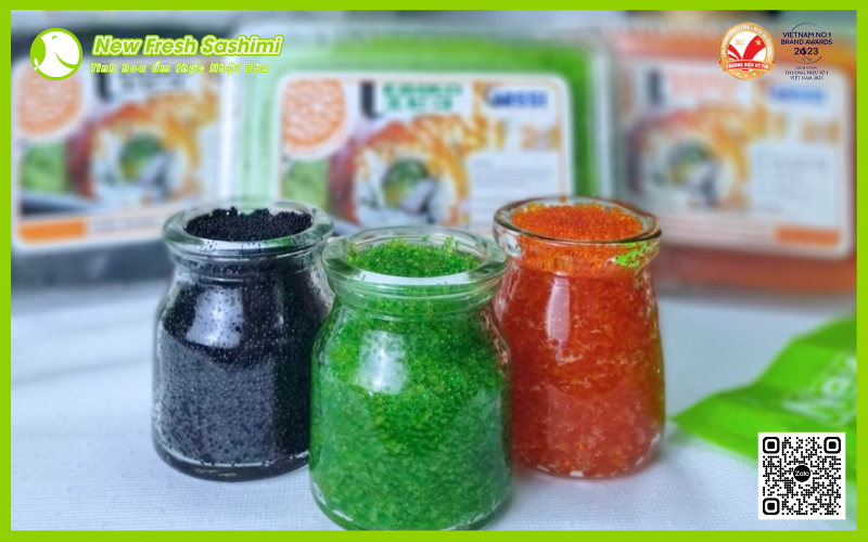 Trứng tôm ebiko nhật bản Trứng tôm ebiko nhật bản