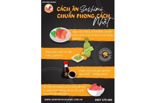 Bạn Đã Biết Cách Ăn Sashimi Chuẩn Phong Cách Nhật Bản Chưa?