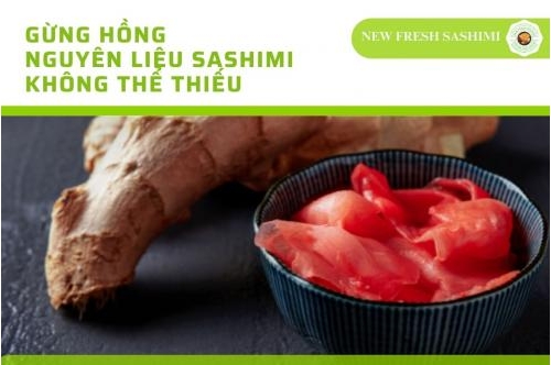 Tại Sao Gừng Hồng Là Nguyên Liệu Không Thể Thiếu Khi Ăn Sashimi Tại Sao Gừng Hồng Là Nguyên Liệu Không Thể Thiếu Khi Ăn Sashimi