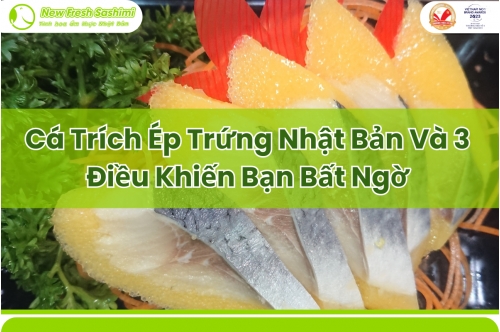 Cá Trích Ép Trứng Nhật Bản Và 3 Điều Khiến Bạn Bất Ngờ Cá Trích Ép Trứng Nhật Bản Và 3 Điều Khiến Bạn Bất Ngờ