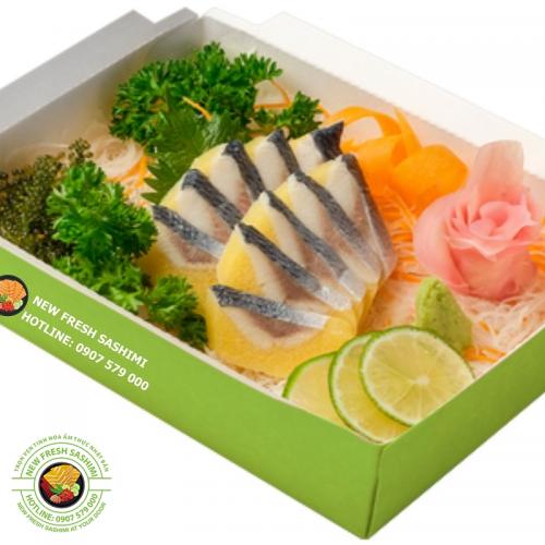 Sashimi Cá Trích Ép Trứng 01