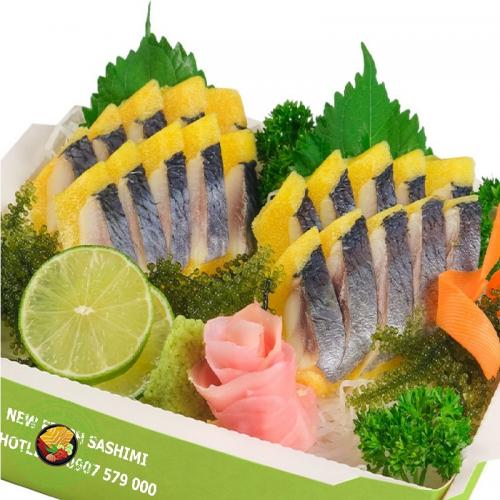 Sashimi Cá Trích Ép Trứng 03